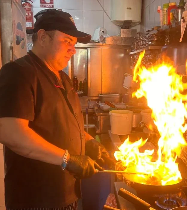 Chef at Mumtaz Curry House